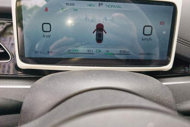 Used BYD Seal 06 New Energy 2024 DM-i 120KM Prestige Model Odometer Close Up