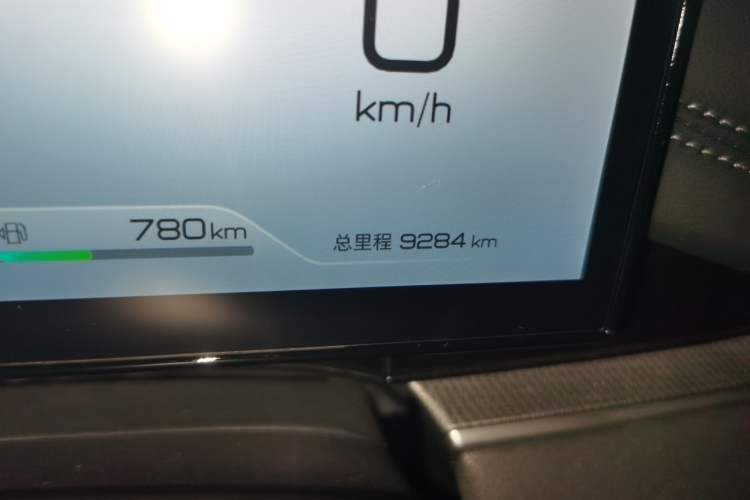 Used BYD Seal 06 New Energy 2024 DM-i 80KM Prestige Model Odometer Close Up
