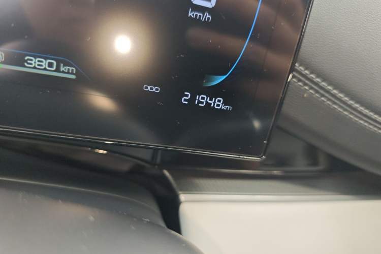 Used BYD Seal 06 New Energy 2024 DM-i 80KM Luxury Model Odometer Close Up