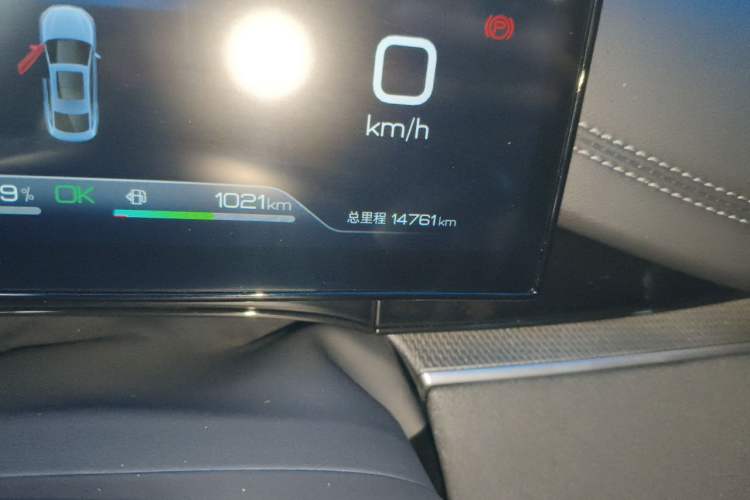 Used BYD Seal 06 New Energy 2024 DM-i 120KM Prestige Model Odometer Close Up