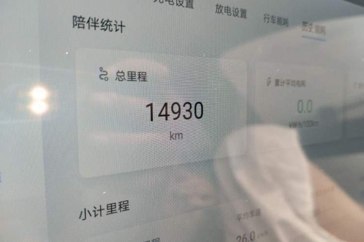 Used BYD Seal 06 New Energy 2024 DM-i 80KM Luxury Model Odometer Close Up