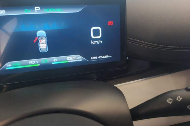 Used BYD Seal 06 New Energy 2024 DM-i 120KM Prestige Model Odometer Close Up