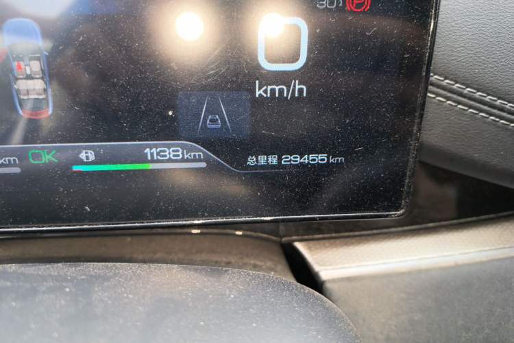 Used BYD Seal 06 New Energy 2024 DM-i 120KM Flagship Model Odometer Close Up