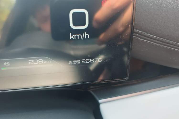 Used BYD Seal 06 New Energy 2024 DM-i 80KM Prestige Model Odometer Close Up