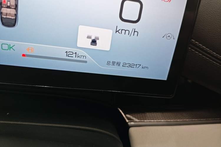 Used BYD Seal 06 New Energy 2024 DM-i 120KM Flagship Model Odometer Close Up