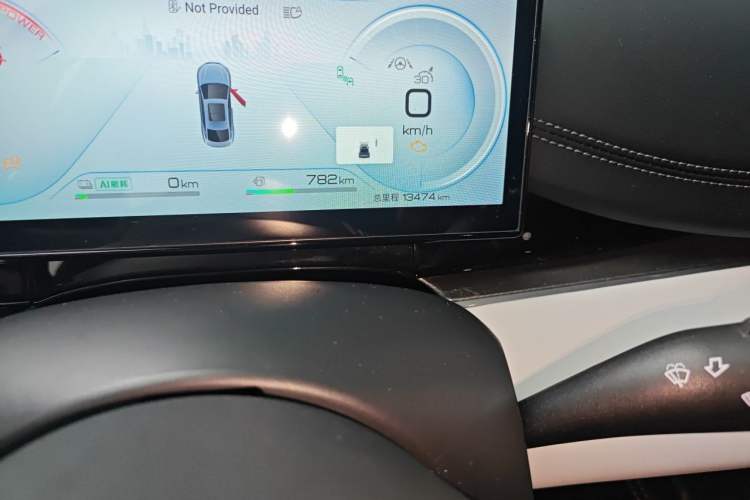 Used BYD Seal 06 New Energy 2024 DM-i 120KM Flagship Model Odometer Close Up