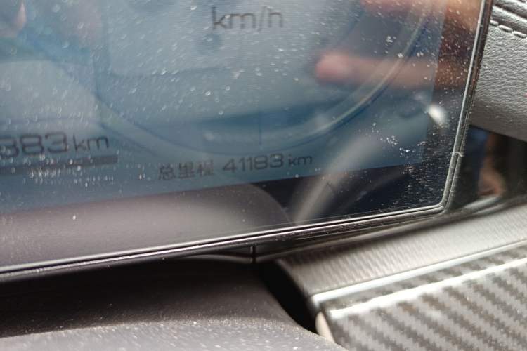 Used BYD Seal 06 New Energy 2024 DM-i 120KM Prestige Model Odometer Close Up