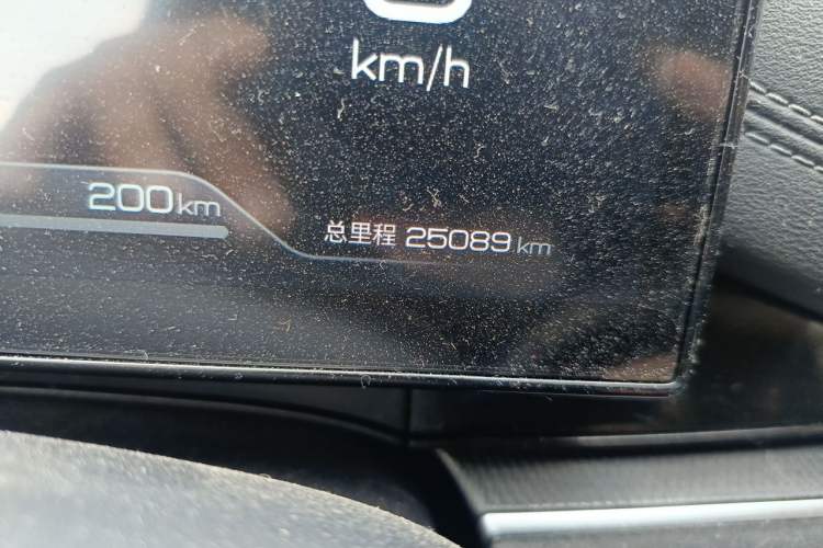 Used BYD Seal 06 New Energy 2024 DM-i 80KM Prestige Model Odometer Close Up