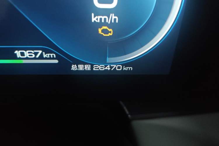 Used BYD Seal 06 New Energy 2024 DM-i 120KM Prestige Model Odometer Close Up