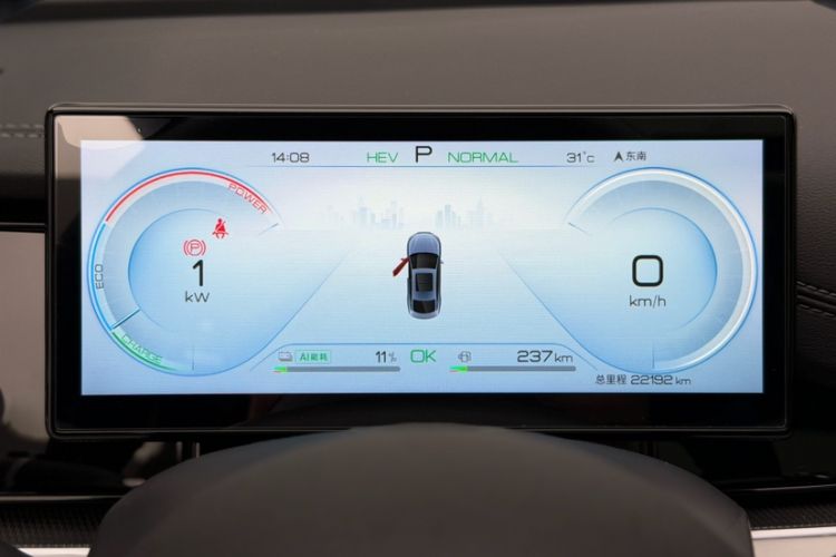 Used BYD Seal 06 New Energy 2024 DM-i 120KM Prestige Model Odometer Close Up