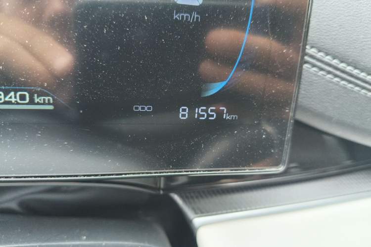 Used BYD Seal 06 New Energy 2024 DM-i 80KM Luxury Model Odometer Close Up