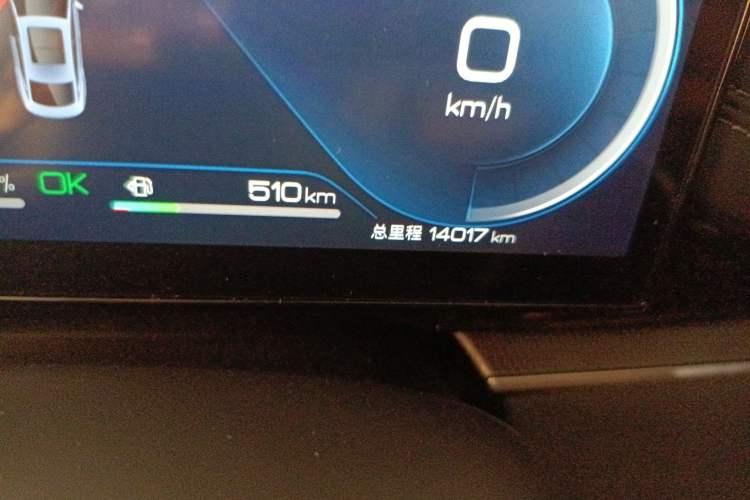 Used BYD Seal 06 New Energy 2024 DM-i 120KM Prestige Model Odometer Close Up