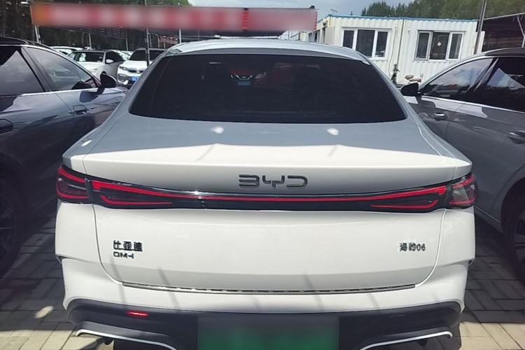 Used BYD Seal 06 New Energy 2024 DM-i 120KM Flagship Model Rear