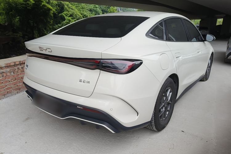 Used BYD Seal 06 New Energy 2024 DM-i 80KM Luxury Model Rear Right 45 Deg