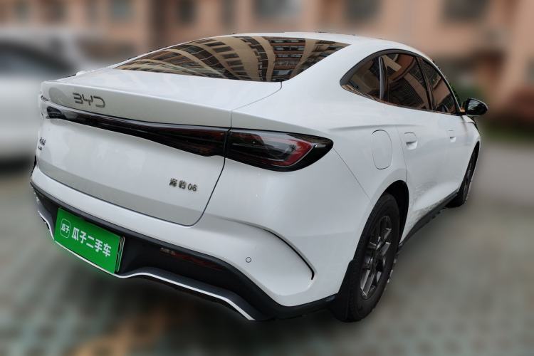Used BYD Seal 06 New Energy 2024 DM-i 80KM Luxury Model Rear Right 45 Deg