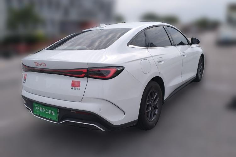 Used BYD Seal 06 New Energy 2024 DM-i 80KM Luxury Model Rear Right 45 Deg