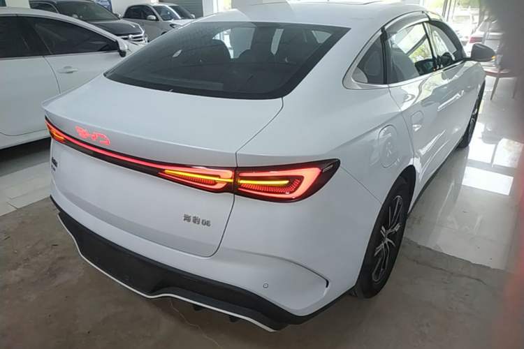Used BYD Seal 06 New Energy 2024 DM-i 120KM Luxury Model Rear Right 45 Deg