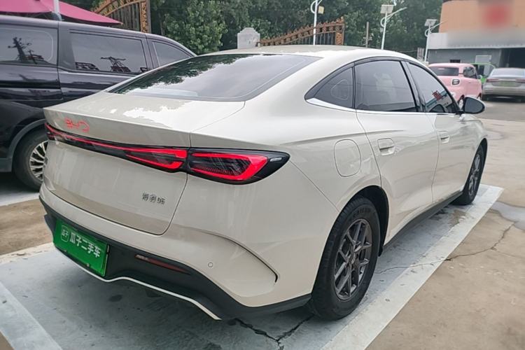 Used BYD Seal 06 New Energy 2024 DM-i 80KM Luxury Model Rear Right 45 Deg