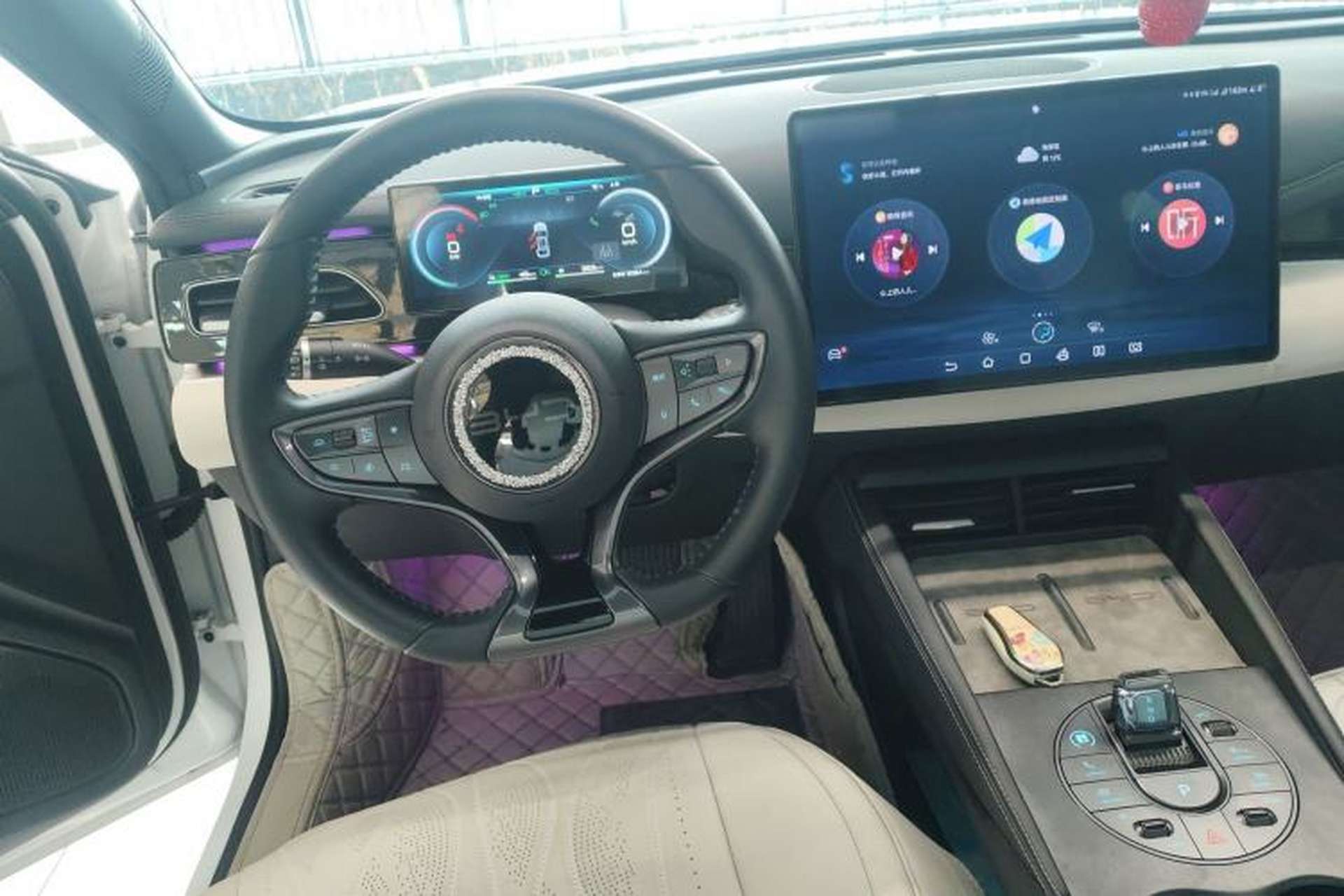 Used BYD Seal 06 New Energy 2024 DM-i 120KM Flagship Model Steering Wheel