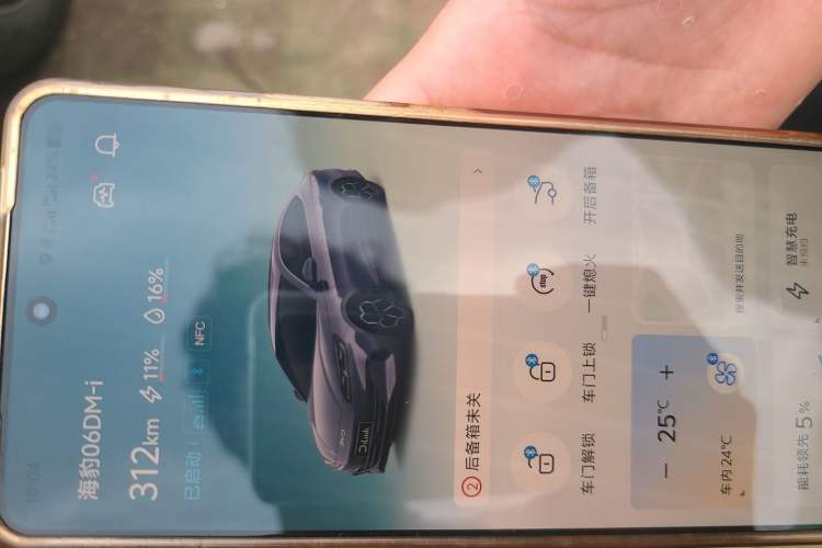 Used BYD Seal 06 New Energy 2024 DM-i 80KM Prestige Model Vehicle Key