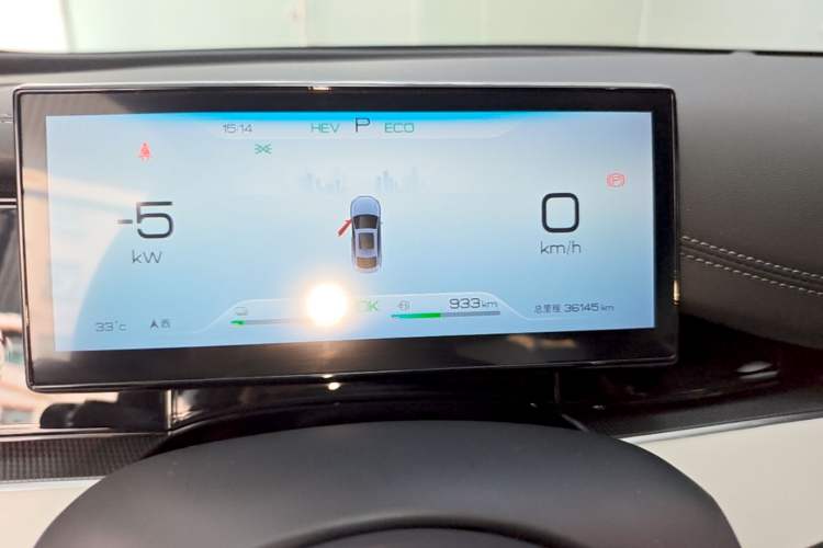 Used BYD Seal 06 New Energy 2024 DM-i 80KM Prestige Model Instrument Cluster