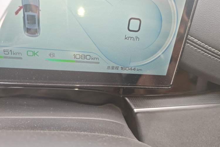 Used BYD Seal 06 New Energy 2024 DM-i 80KM Prestige Model Odometer Close Up