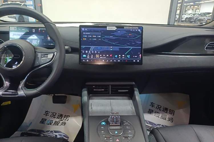 Used BYD Seal 06 New Energy 2025 DM-i Smart Drive 120KM Deluxe Model Audio And AC Panel