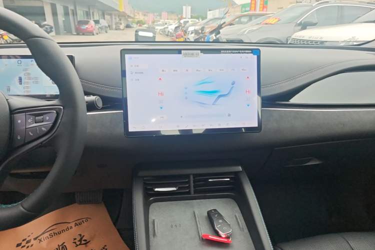 Used BYD Seal 06 New Energy 2025 DM-i Smart Drive 120KM Deluxe Model Audio And AC Panel