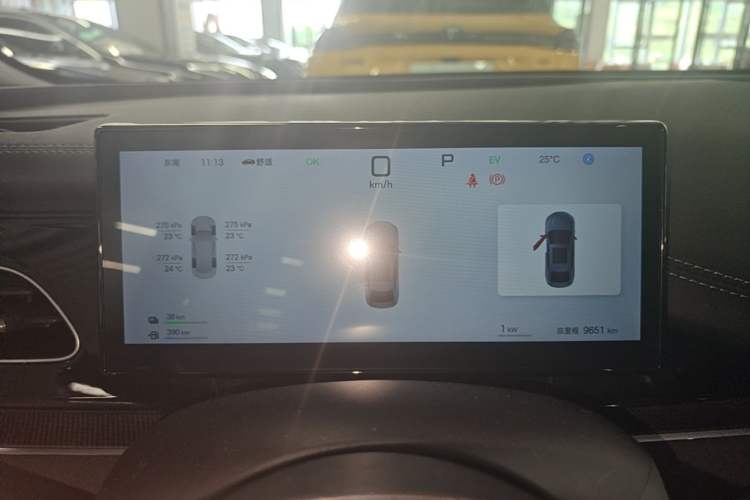 Used BYD Seal 06 New Energy 2025 DM-i Smart Drive 120KM Deluxe Model Instrument Cluster