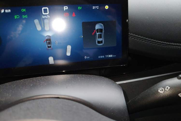 Used BYD Seal 06 New Energy 2025 DM-i Smart Drive 120KM Prestige Model Odometer Close Up
