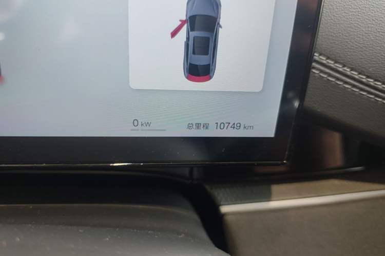 Used BYD Seal 06 New Energy 2025 DM-i Smart Drive 120KM Deluxe Model Odometer Close Up