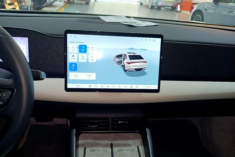 Used BYD Seal 06 New Energy 2025 EV 545KM Premium Edition Audio And AC Panel