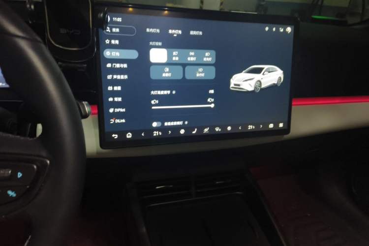 Used BYD Seal 06 New Energy 2025 EV 545KM Flagship Edition Audio And AC Panel