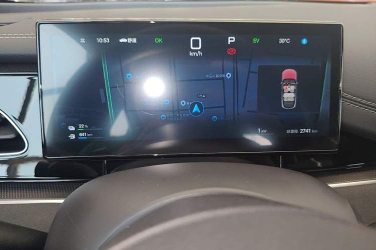 Used BYD Seal 06 New Energy 2025 DM-i Smart Drive 80KM Prestige Model Instrument Cluster