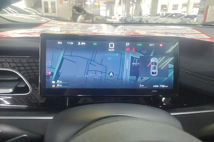 Used BYD Seal 06 New Energy 2025 DM-i Smart Drive 80KM Prestige Model Instrument Cluster