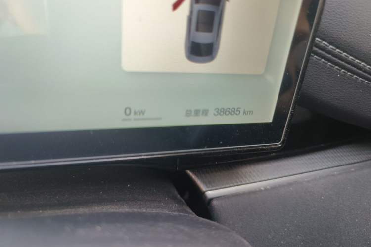 Used BYD Seal 06 New Energy 2025 DM-i Smart Drive 120KM Deluxe Model Odometer Close Up
