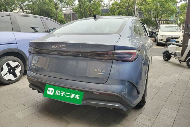 Used BYD Seal 06 New Energy 2025 DM-i Intelligent Drive 120KM Flagship Model Rear Right 45 Deg