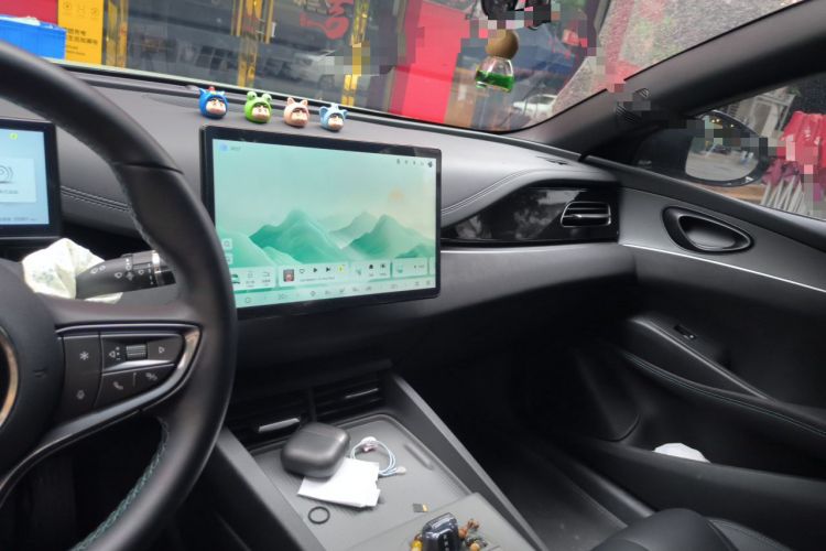 Used BYD Seal 06 New Energy 2025 DM-i Smart Drive 80KM Luxury Model Audio And AC Panel