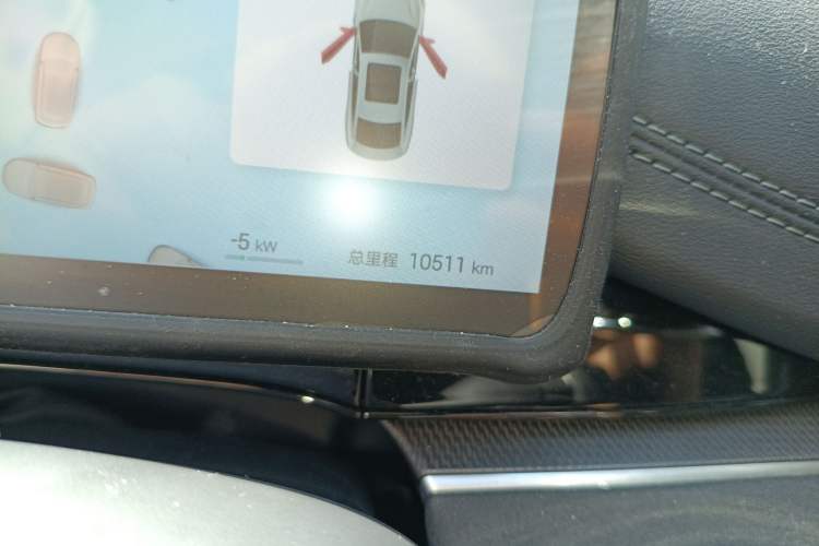 Used BYD Seal 06 New Energy 2025 DM-i Smart Drive 80KM Luxury Model Odometer Close Up