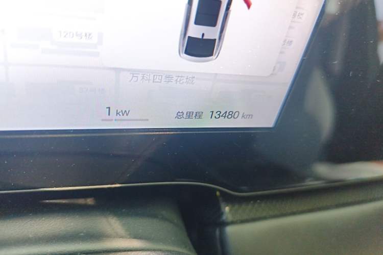 Used BYD Seal 06 New Energy 2025 EV 470KM Prestige Edition Odometer Close Up
