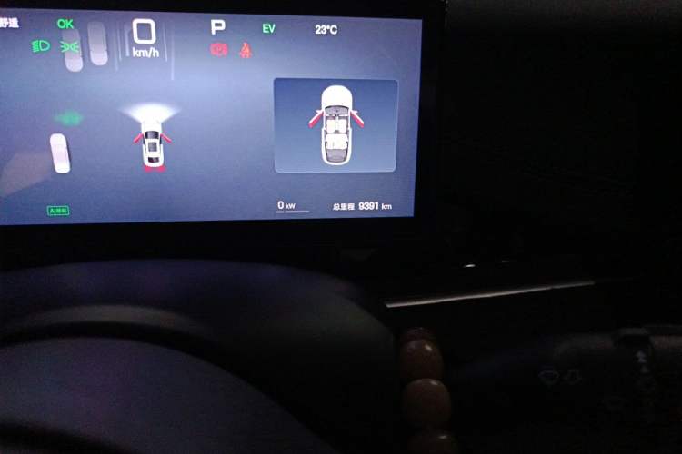 Used BYD Seal 06 New Energy 2025 DM-i Smart Drive 80KM Luxury Model Odometer Close Up