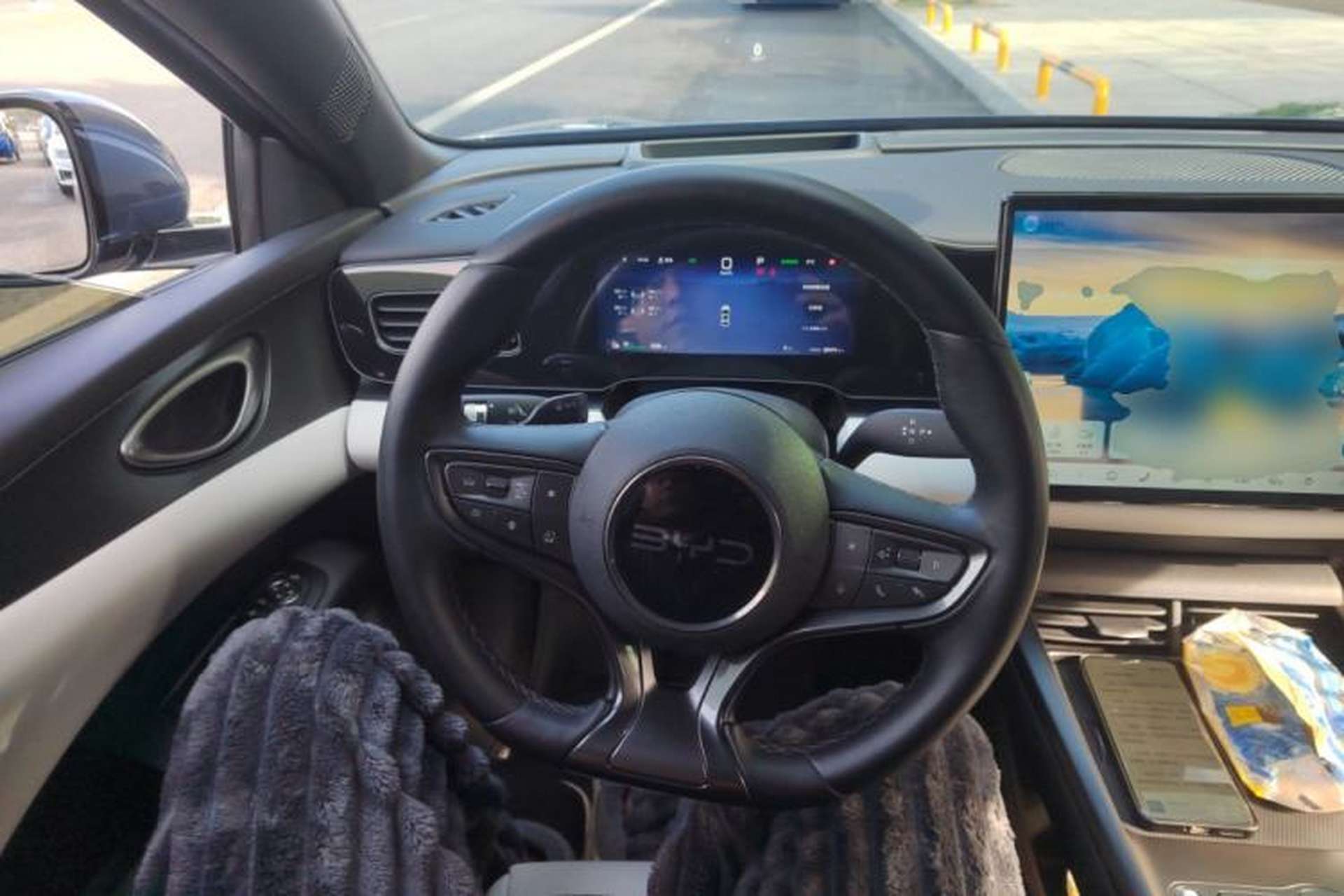 Used BYD Seal 06 New Energy 2025 EV 545KM Flagship Edition Steering Wheel