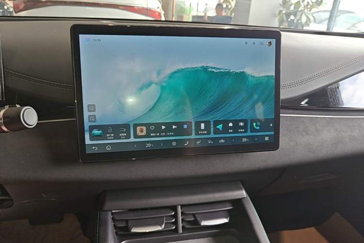Used BYD Seal 06 New Energy 2025 DM-i Smart Drive 120KM Deluxe Model Audio And AC Panel