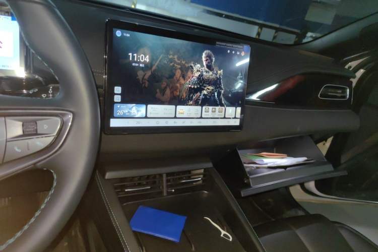 Used BYD Seal 06 New Energy 2025 DM-i Smart Drive 80KM Prestige Model Audio And AC Panel