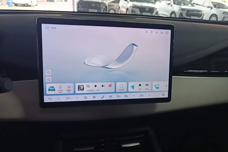 Used BYD Seal 06 New Energy 2025 DM-i Smart Drive 120KM Deluxe Model Audio And AC Panel