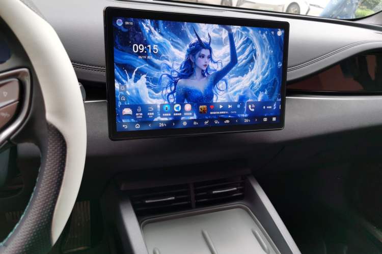 Used BYD Seal 06 New Energy 2025 DM-i Smart Drive 80KM Luxury Model Audio And AC Panel
