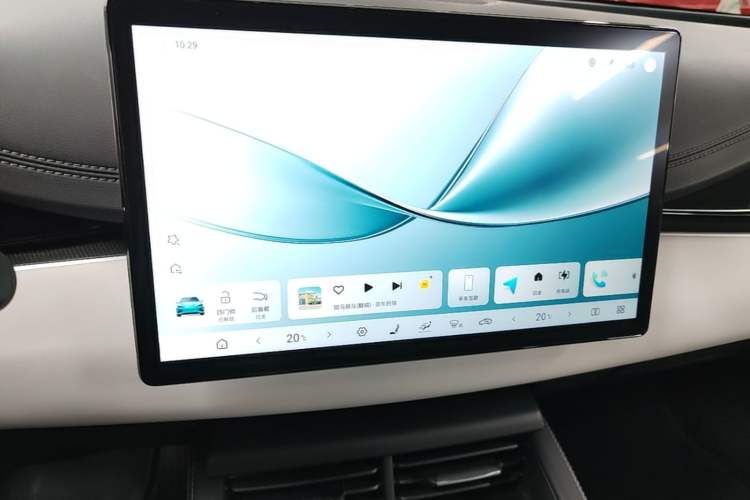 Used BYD Seal 06 New Energy 2025 DM-i Smart Drive 120KM Deluxe Model Audio And AC Panel