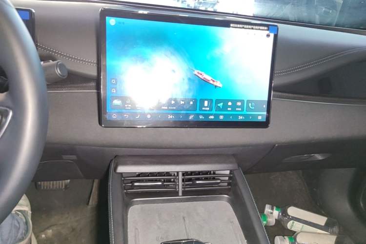 Used BYD Seal 06 New Energy 2025 DM-i Smart Drive 120KM Deluxe Model Audio And AC Panel