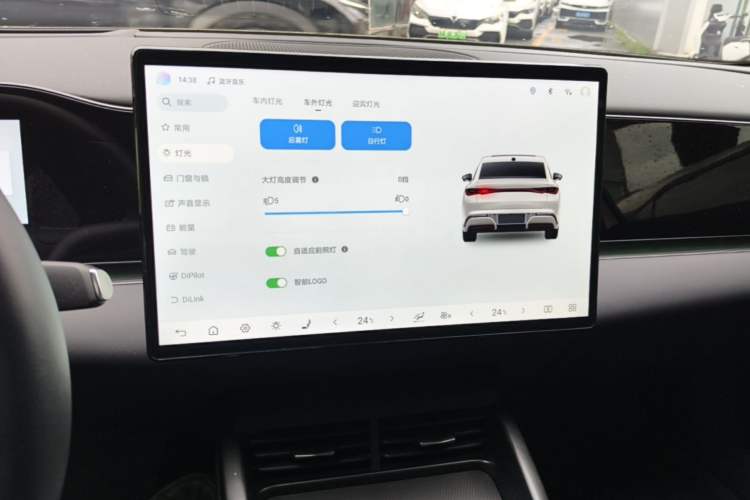 Used BYD Seal 06 New Energy 2025 EV 545KM Flagship Edition Audio And AC Panel