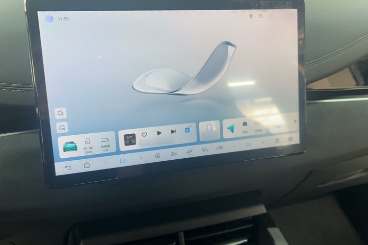 Used BYD Seal 06 New Energy 2025 DM-i Smart Drive 80KM Prestige Model Audio And AC Panel
